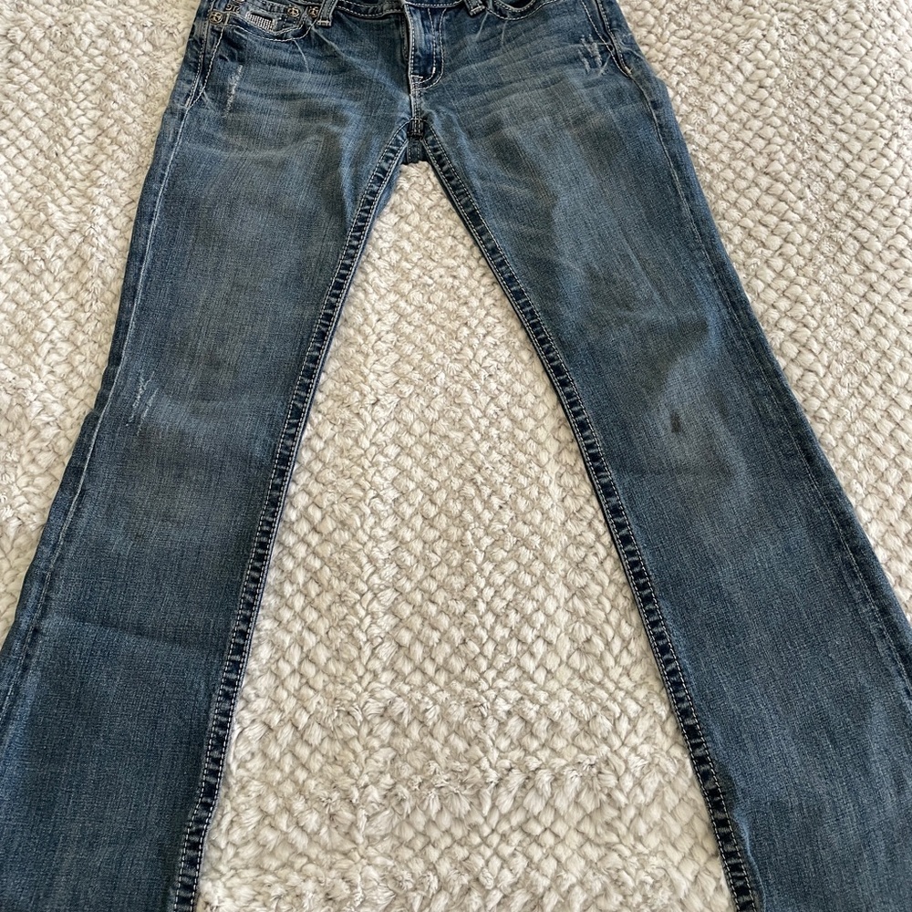 Miss Me Women's Dark Blue Boot Cut Jeans